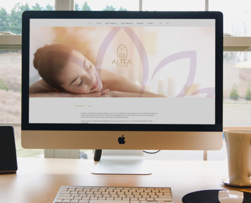 marketing services and website for Altea