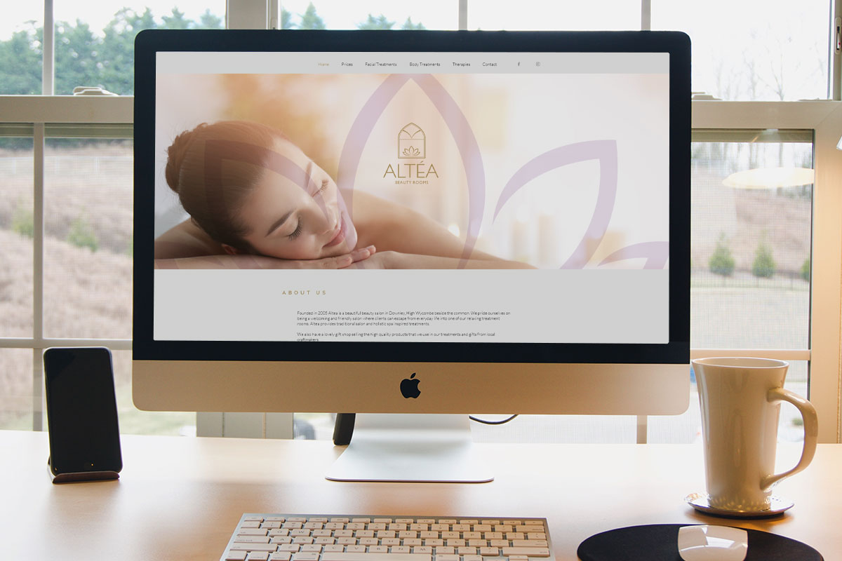 marketing services and website for Altea