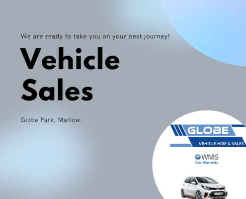 vehicle sales Globe VHS social media graphic