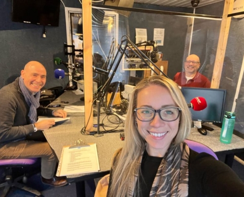 Marlow FM show talking marketing